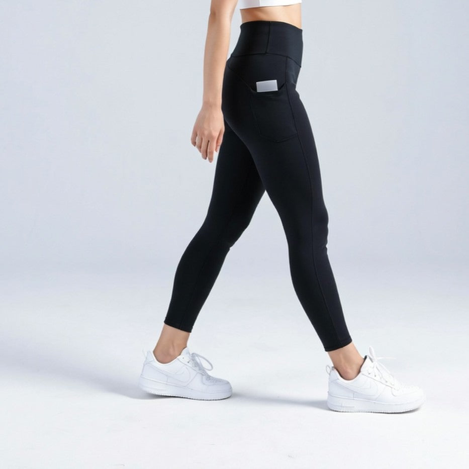 WURCQ Essential High-Waist Leggings — Black
