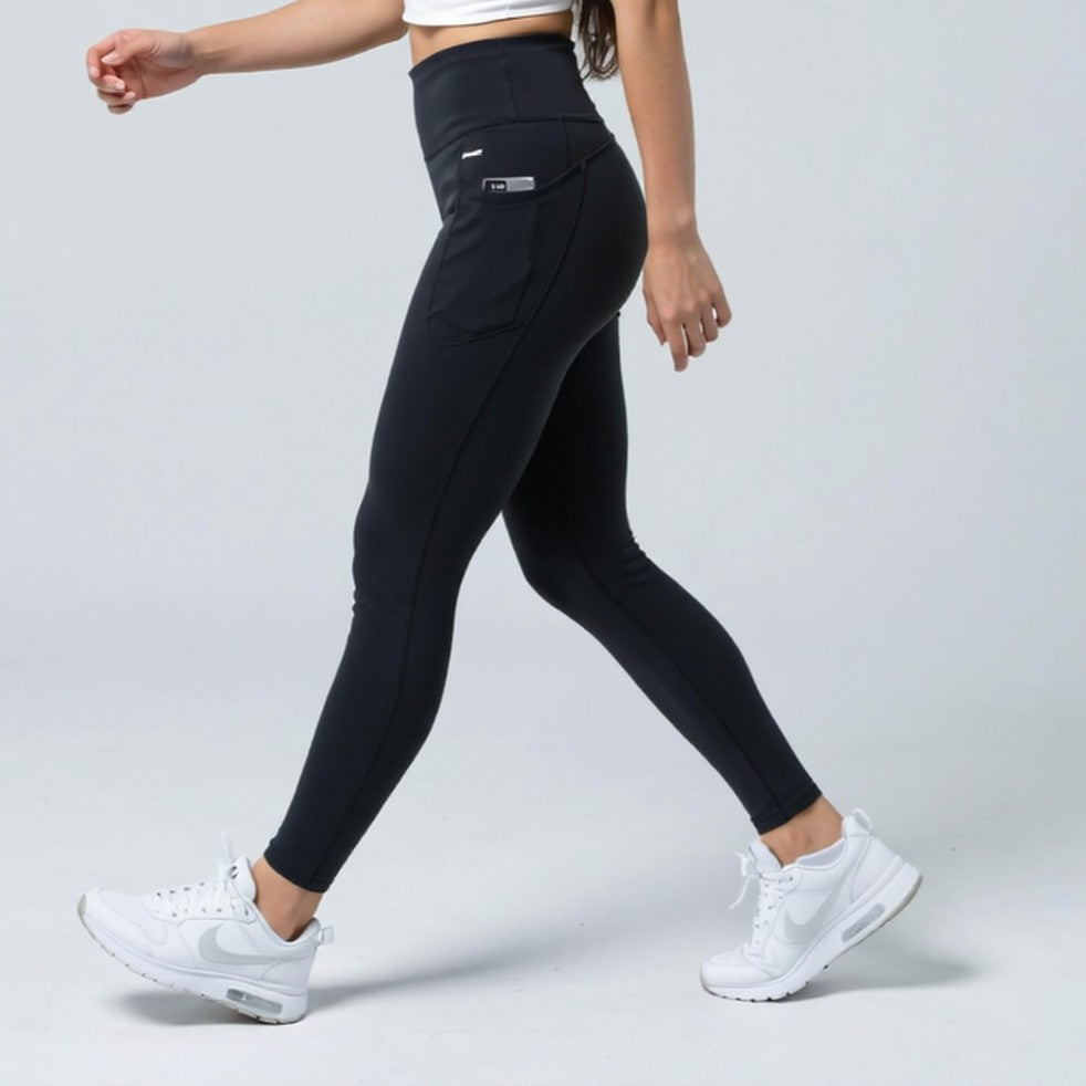 WURCQ Essential High-Waist Leggings — Black