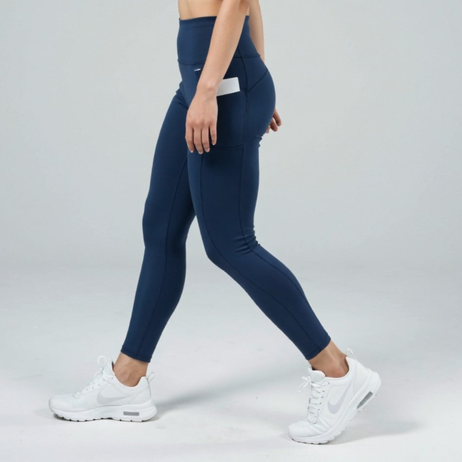 WURCQ Essential High-Waist Leggings — Navy